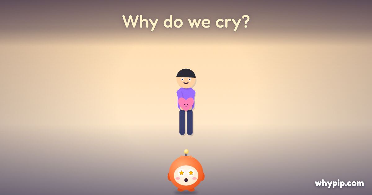 Pip’s picture for “Why do we cry?”