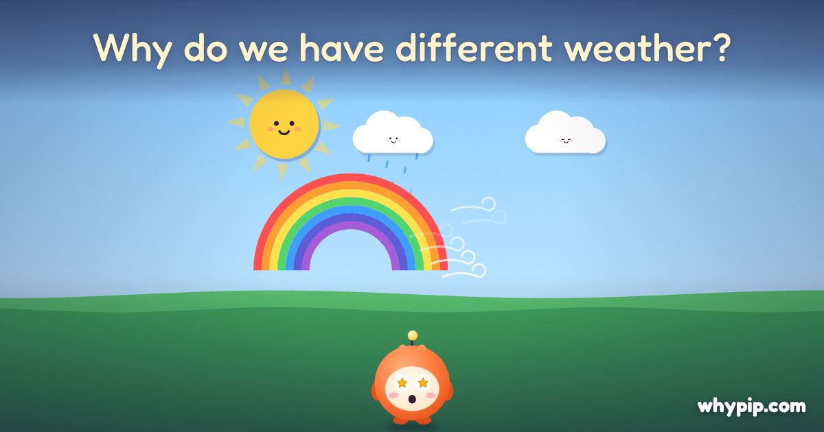 Pip’s picture for “Why do we have different weather?”