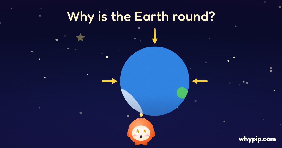 Pip’s picture for “Why is the Earth round?”