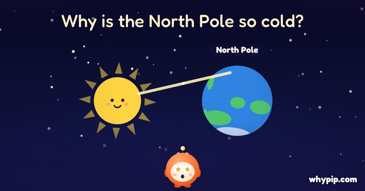 Pip’s picture for “Why is the North Pole so cold?”