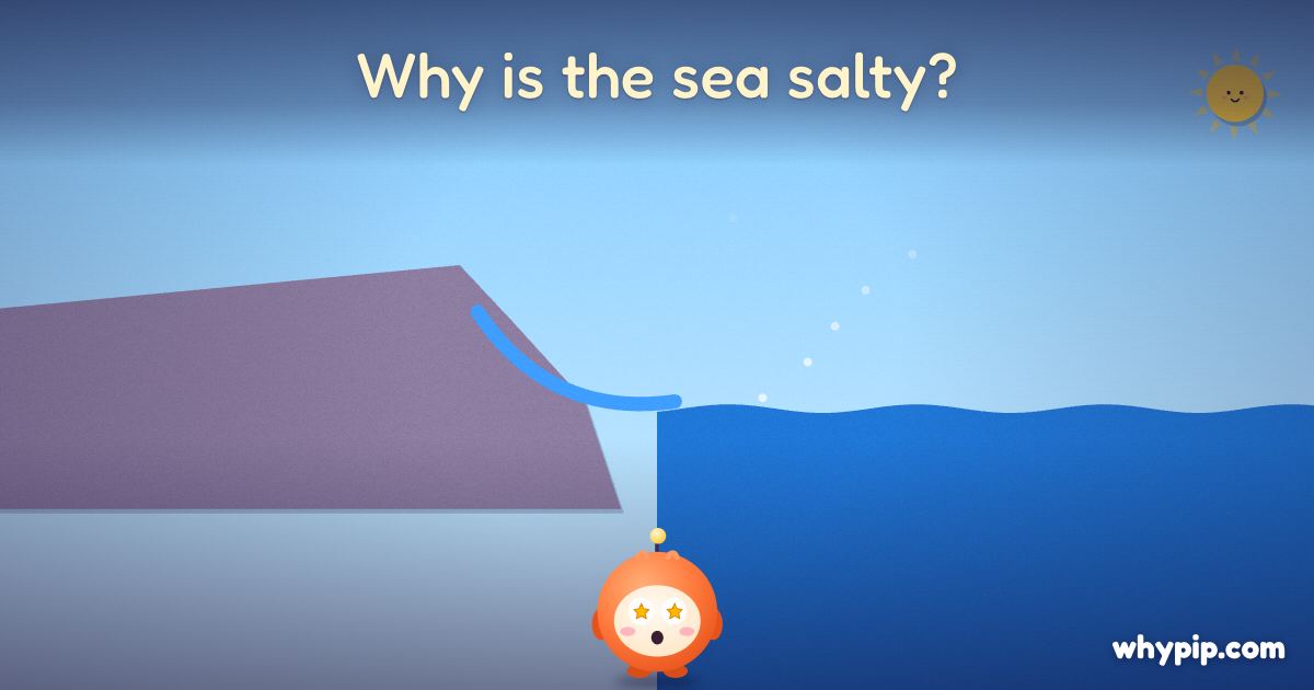 Pip’s picture for “Why is the sea salty?”
